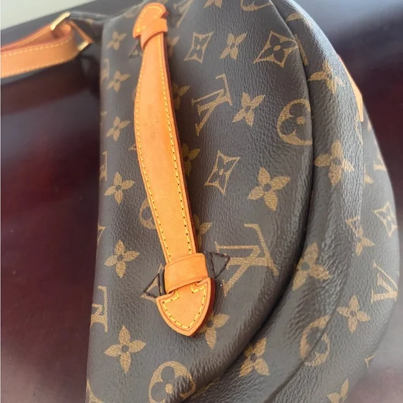 Louis Vuitton Brown and Tan Monogram Crossbody - Picture 6 of 10